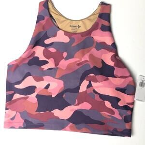 Old Navy Girls Athletic Multi-color Racerback Long Line Bra Sz L (10-12)